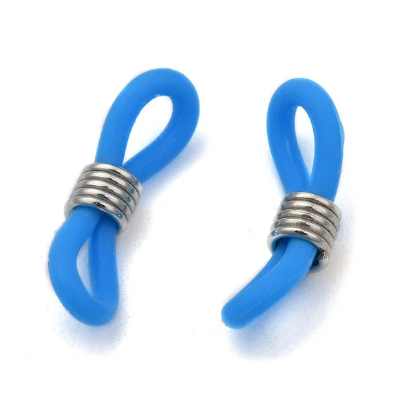 10 embouts pour cordon à lunettes - multicolore