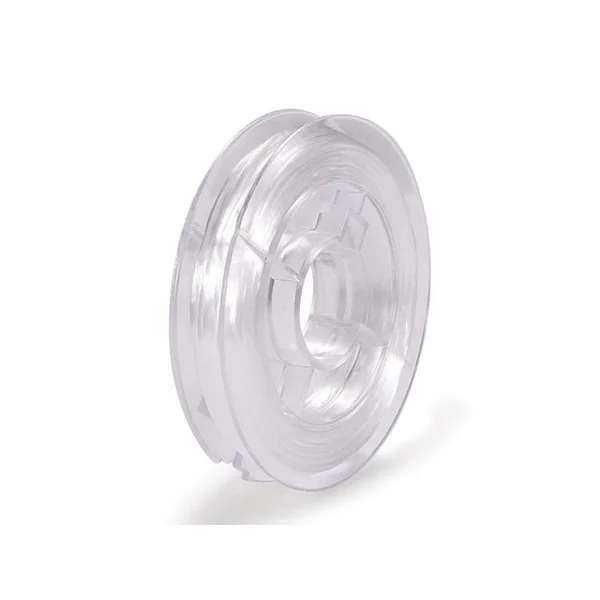 10 m de fil élastique 0,4mm pour bijoux - transparent