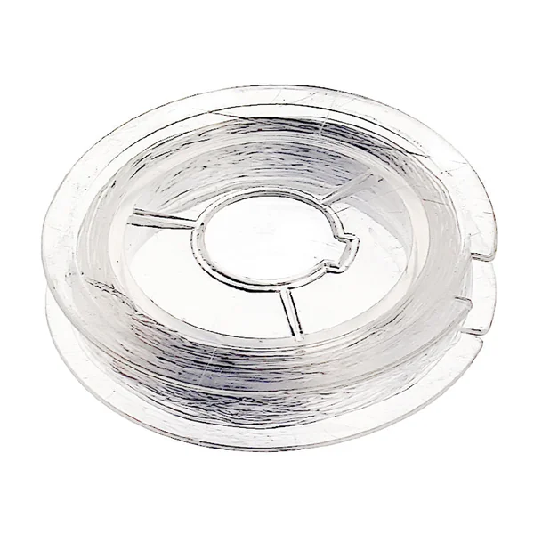 10 m de fil élastique 0,4mm pour bijoux - transparent