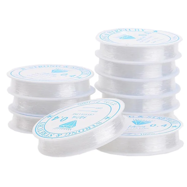 14,5 m de fil élastique 0,4 mm - transparent