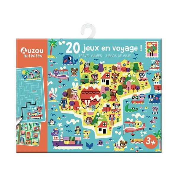 20 petits jeux - En voyage ! - Ma pochette de jeux