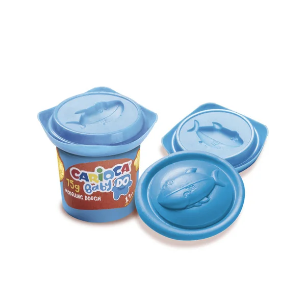 3 pots de pâte à modeler pour bébés et enfants - babydo