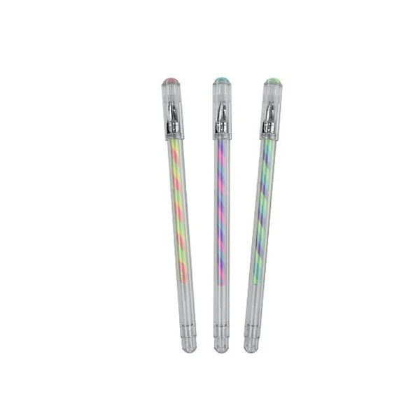 3 stylos twist gel multicolores - Legami