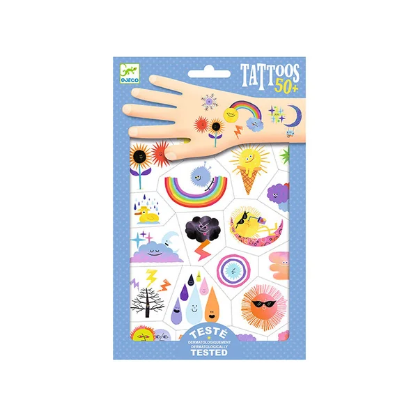 50 tatouages - Emojis météo