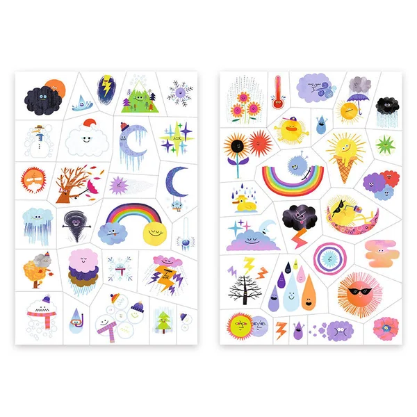 50 tatouages - Emojis météo