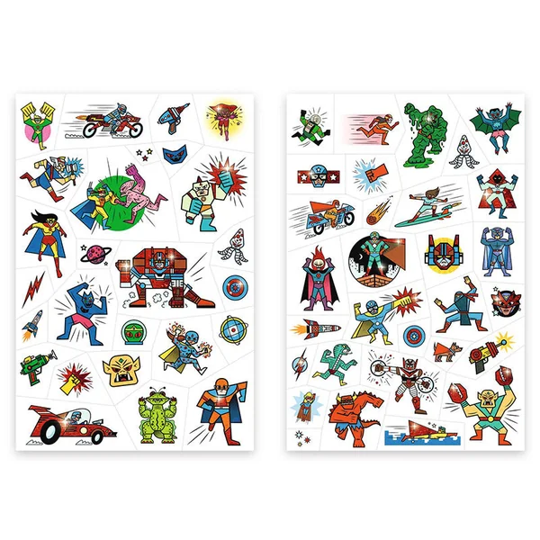 50 tatouages - Heroes vs villains