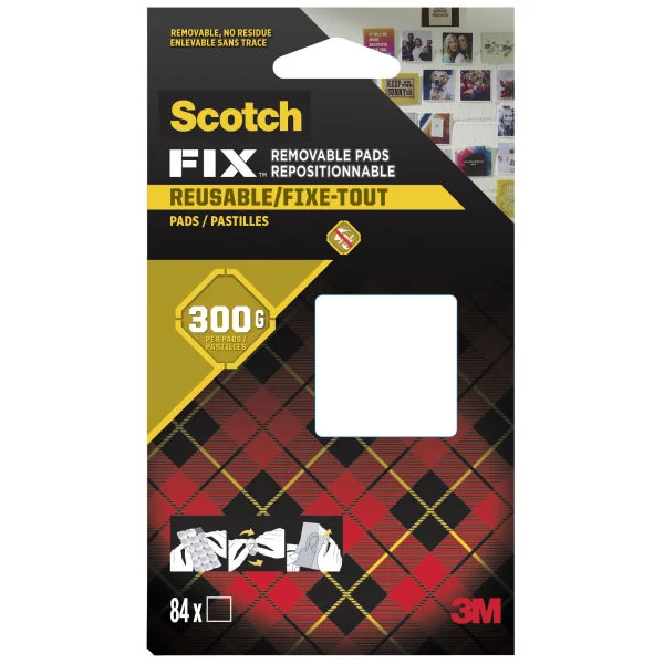 84 pastilles de pâte adhésive Scotch