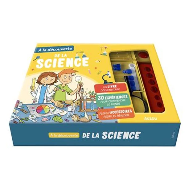 A la découverte de la Science - Auzou Jeux