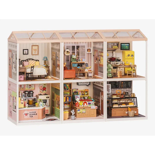 Accessoire Super Creator Toit pour maquette DIY Serie B - Rolife
