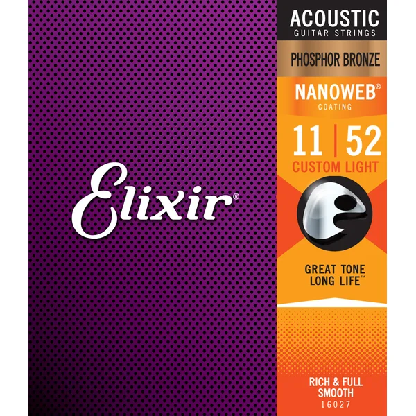 Acoustic (6) Nanoweb Phosphor Bronze 11-52 - jeu de 6 cordes