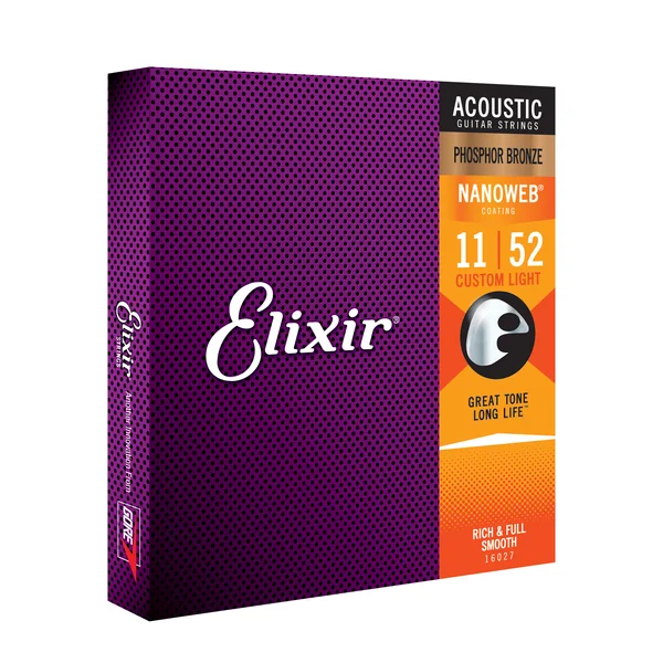 Acoustic (6) Nanoweb Phosphor Bronze 11-52 - jeu de 6 cordes