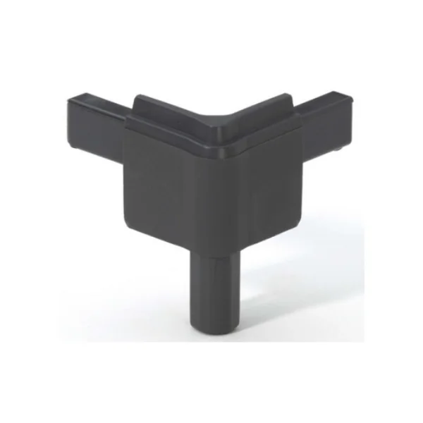 Adam Hall Hardware Q 4502 MDG - Coin pour Profilé d'Emboîtement mâle gris-foncé