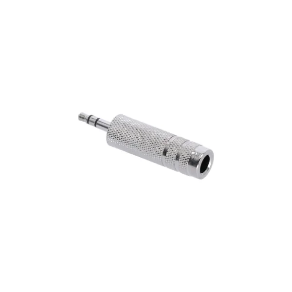 Adaptateur Jack 6.35 femelle stéréo vers jack 3.5 stéréo mâle