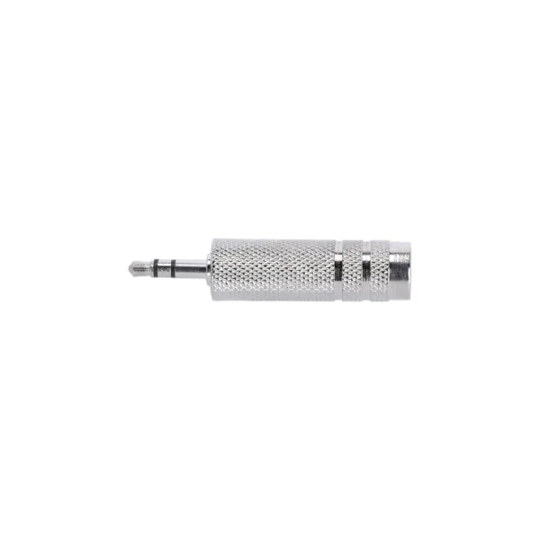Adaptateur Jack 6.35 femelle stéréo vers jack 3.5 stéréo mâle