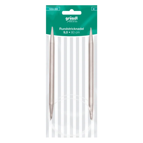 Aiguilles circulaires Gründl, 80 cm