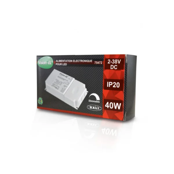 Alimentation pour LED AC 220-240V DALI PUSH 45W 1050-1600MA