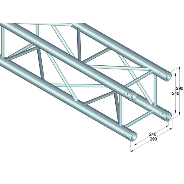 ALUTRUSS QUADLOCK QL-ET34-300 4-way Cross Beam