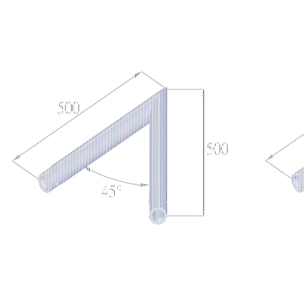 ALUTRUSS SINGLELOCK SPAC-19 QUICK-LOCK Corner 45°