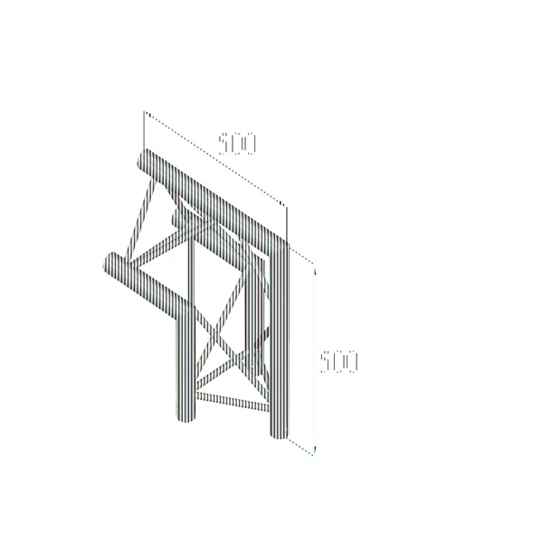 ALUTRUSS TRILOCK 6082AC-24 2-way Corner 90° /\