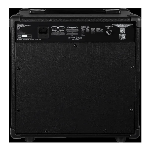AMPLI POUR GUITARE ELECTRIQUE ASHDOWN - KT-15FX - 15 watts 1x8" + FX