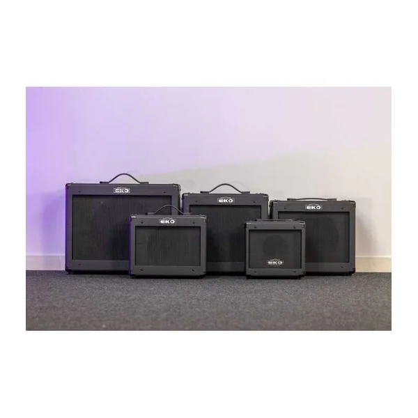Ampli pour Guitare Electrique EKO G-BS15 - 2 canaux - HP 8" - 15W