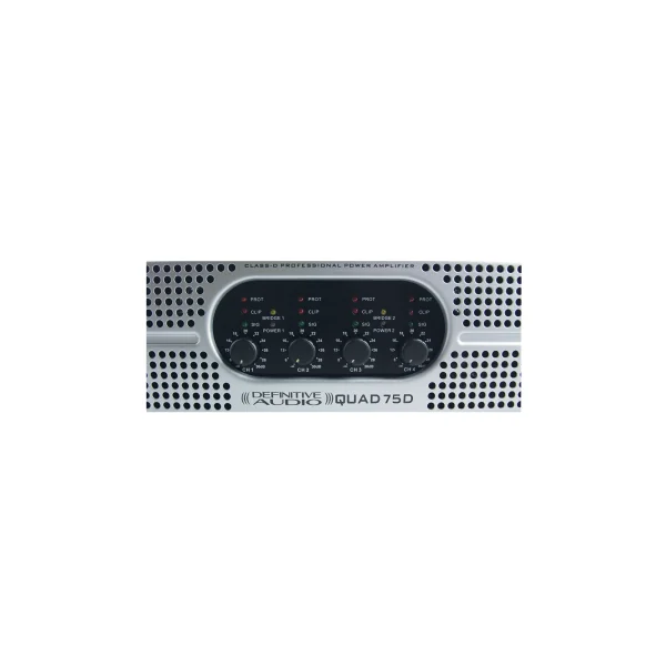 Amplificateur Définitive audio Quad 75D 4 canaux 4X75W RMS sous 4 ohms