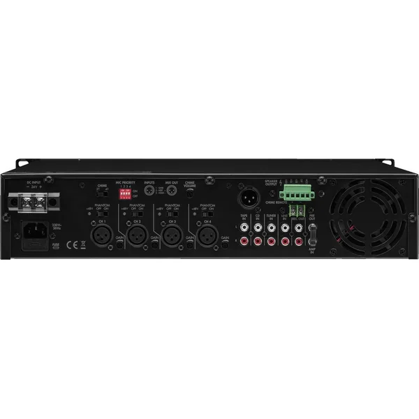 Amplificateur Monacor PA-924 240w public adress ligne 100v