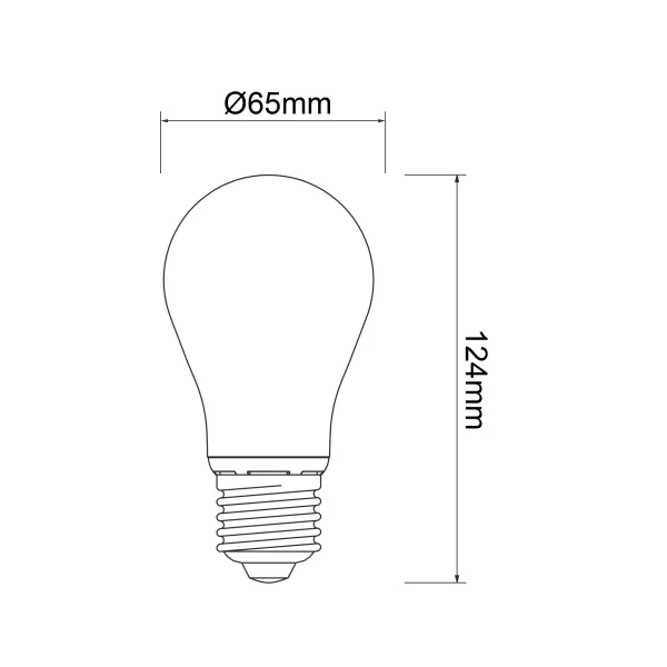 Ampoule Beneito Faure led E27 12W blanc chaud 3000K 360° équivalent 80w dimmable