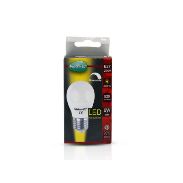 Ampoule Led E27 Dimmable Bulb 6w 3000k 520 lumen