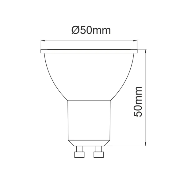 Ampoule LED GU10 8W Beneito et Faure System 700 lumens 60° 4000K