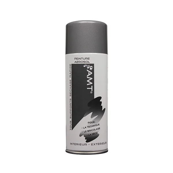 AMT Aérosol Effet métallisé Gris (BPA57)