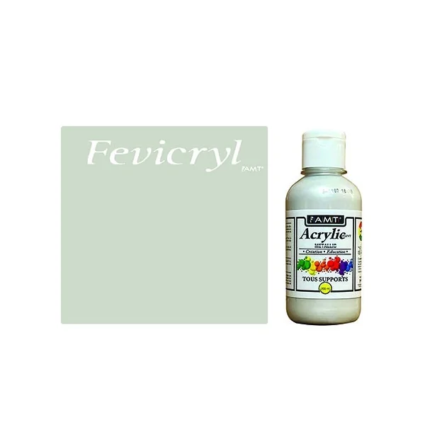 AMT Fevicryl Acrylique éducative & créative Argent Métallisé (ACE263)