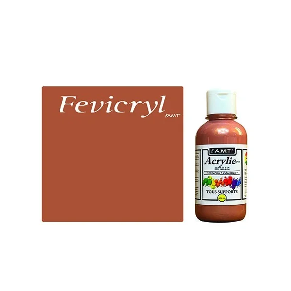 AMT Fevicryl Acrylique éducative & créative Bronze Métallisé (ACE262)