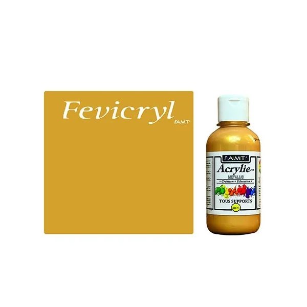 AMT Fevicryl Acrylique éducative & créative Or Métallisé (ACE260)