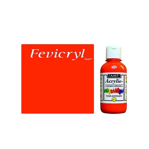 AMT Fevicryl Acrylique éducative & créative Orange (ACE204)
