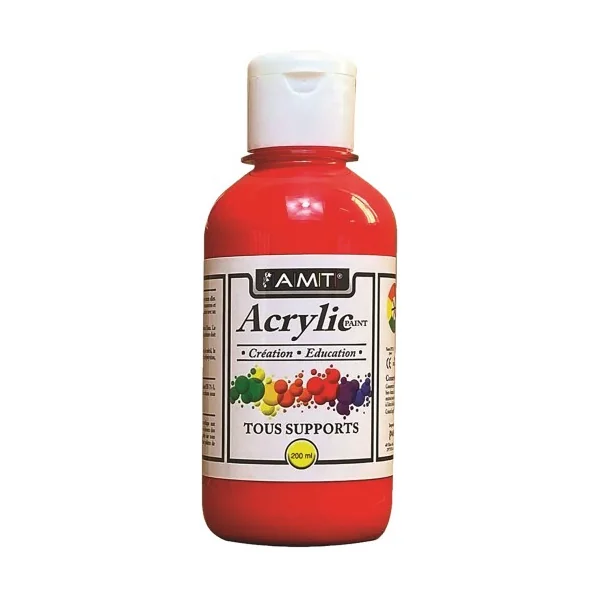AMT Fevicryl Acrylique éducative & créative Rouge (ACE205)