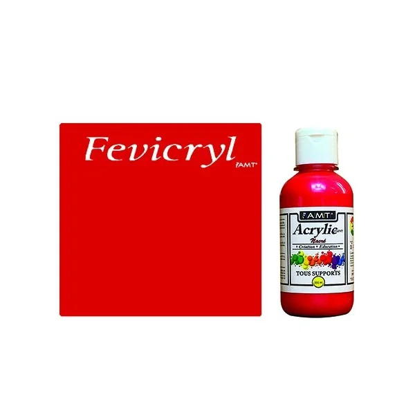AMT Fevicryl Acrylique éducative & créative Rouge Nacré (ACE243)