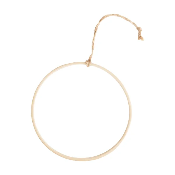 Anneau en bois avec lien de suspension en sisal VBS