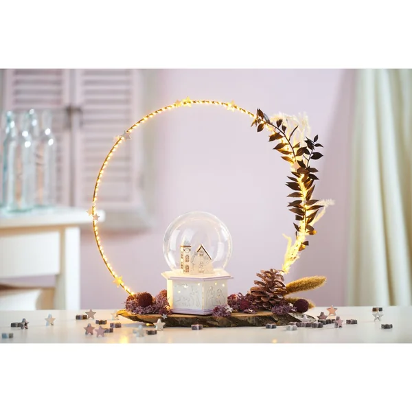 Anneau en métal LED « Cercle » VBS