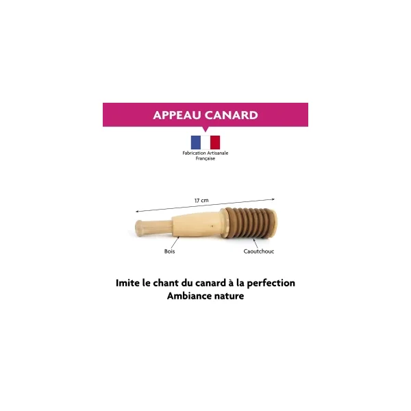 Appeau Fuzeau Canard - Manuel