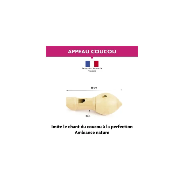 Appeau Fuzeau Coucou