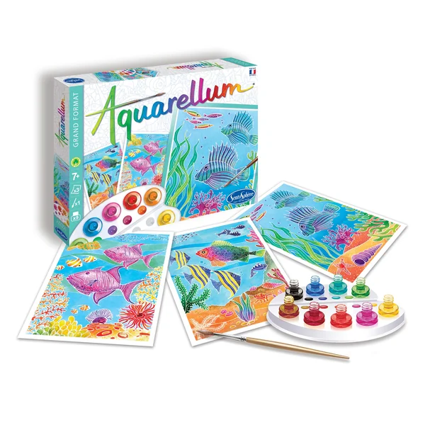 Aquarellum fonds coraliens