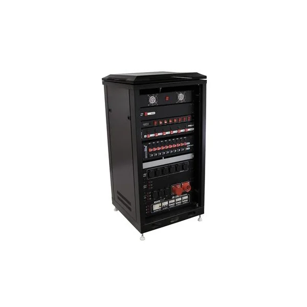 Armoire de RACK 16U acier avec porte