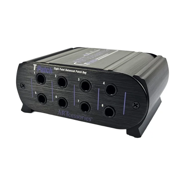 ART Patchbay 8 kanaler med Isolator, Balanceret jack