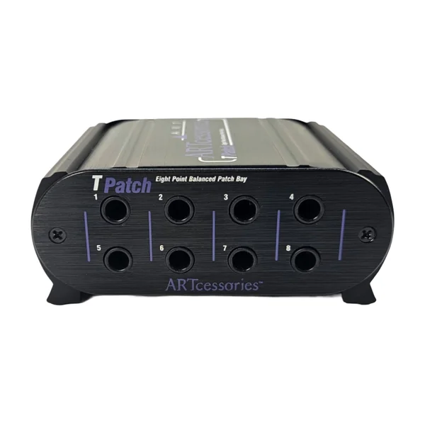 ART Patchbay 8 kanaler med Isolator, Balanceret jack