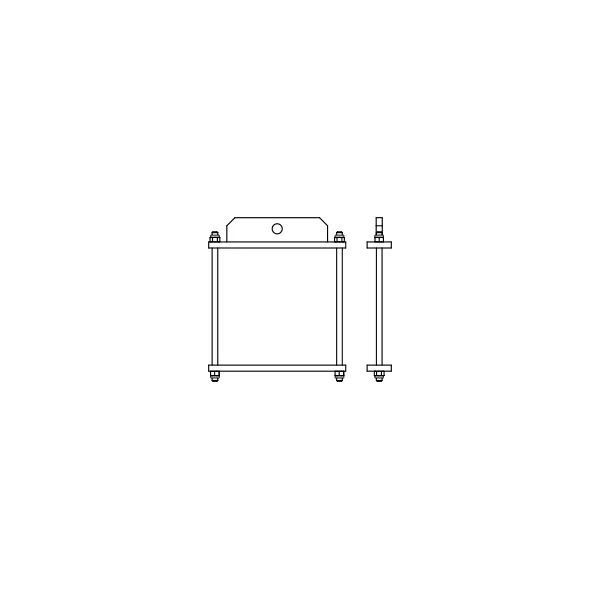 ASD SP325C suspension pour structure carrée 290