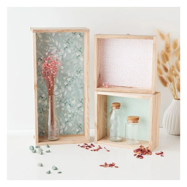 Assortiment de feuilles à motifs « Happiness »