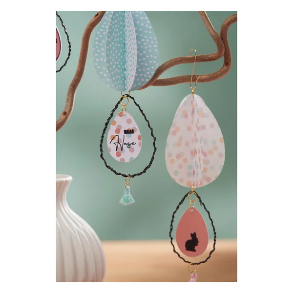 Assortiment de feuilles à motifs « Happiness »