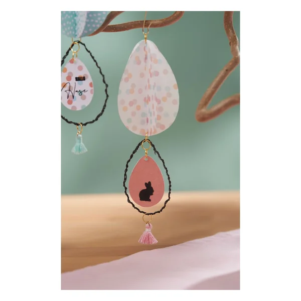 Assortiment de feuilles à motifs « Happiness »