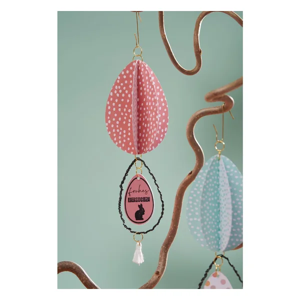 Assortiment de feuilles à motifs « Happiness »